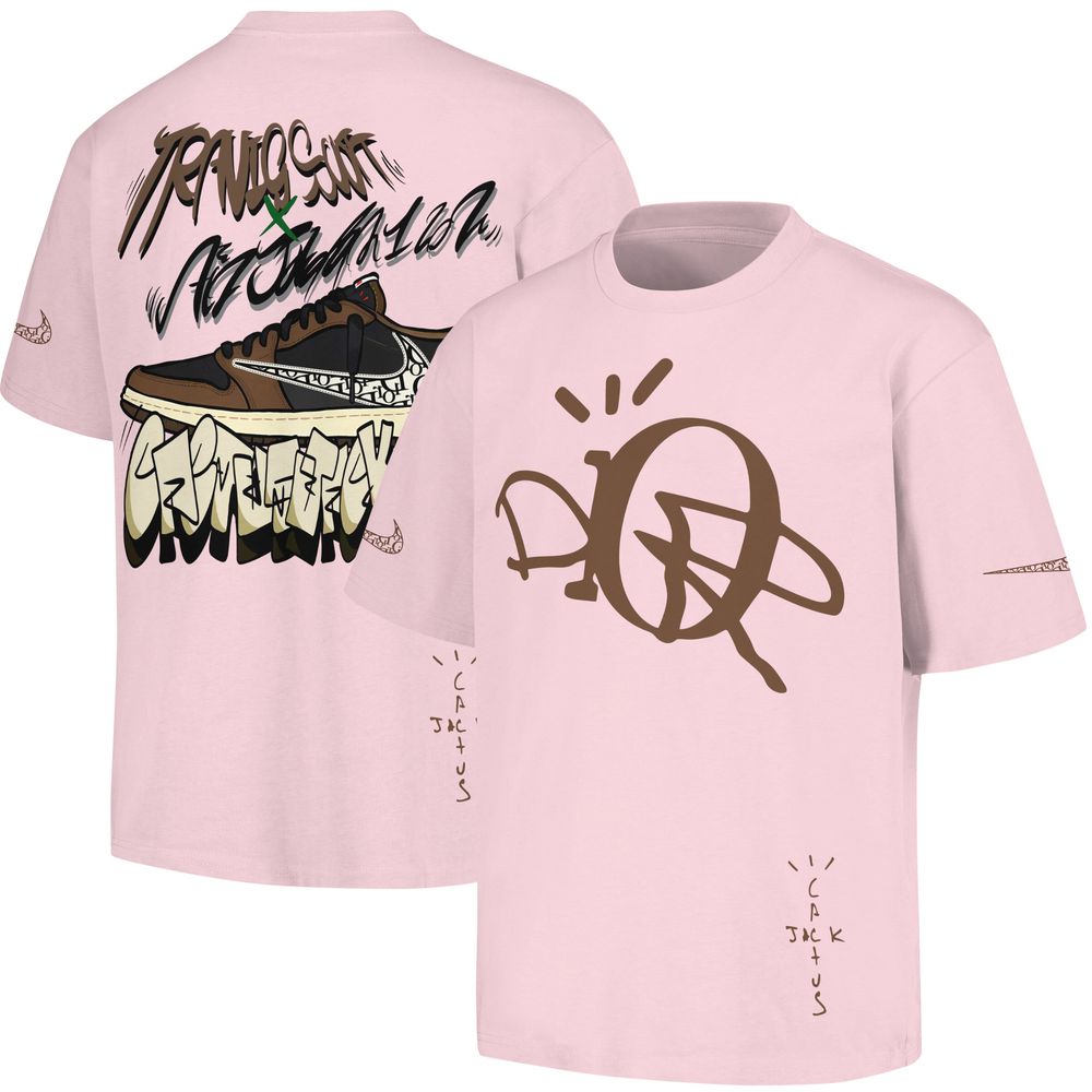Travis scott X Dior X Nike T-shirt - 210524TD0010PI1 AOP Unisex Standard T-shirt 2 white s