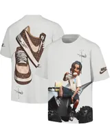 Travis Scott X Nike X Louis Vuitton X SUPREME T-shirt - 230524TD0023GY2 AOP Unisex Standard T-shirt 2 white s