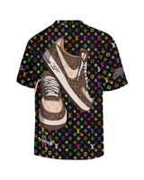 Travis Scott X Nike X Louis Vuitton X SUPREME T-shirt - 230524TD0023FU3 AOP Unisex Standard T-shirt 2 white s