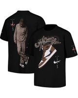 Travis Scott (Utopia Jack Cactus) X Nike Jordan T-shirt - 210524TD0003BLA AOP Unisex Standard T-shirt 2 white s