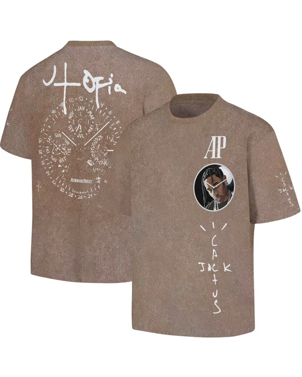 Travis Scott (Catus Jack Utopia) X Audemars Piguet Watch Face T-shirt - 210524TD0001WA6