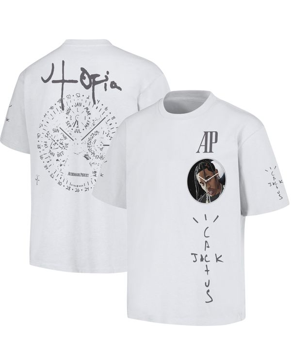 Travis Scott (Catus Jack Utopia) X Audemars Piguet Watch Face T-shirt - 210524TD0001WHI
